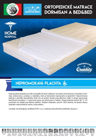 NEPROMOKAVÁ PLACHTA  